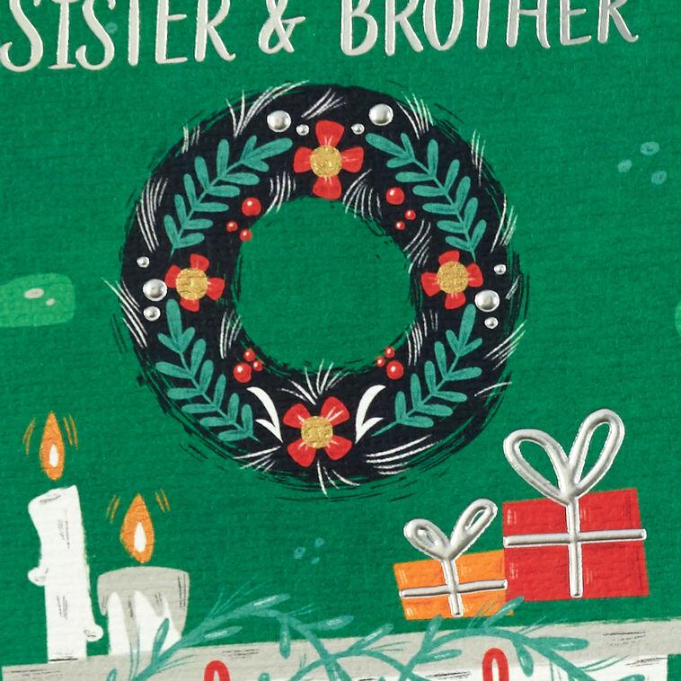 Hallmark Love You So Much Christmas Card For Sister And Brother-in-Law
