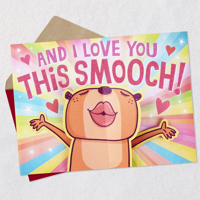 Hallmark Love You This Smooch Pop-Up Sweetest Day Card