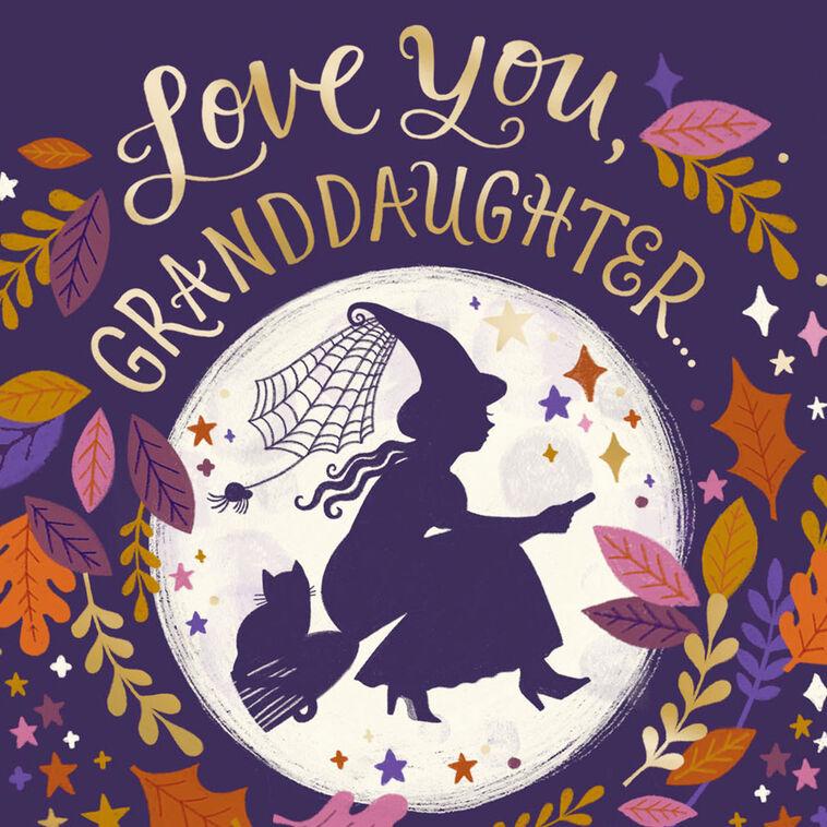 Hallmark Love You To The Moon And Back Halloween Card For Granddaughter