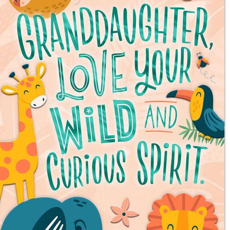 Hallmark Love Your Wild Spirit Birthday Card For Granddaughter