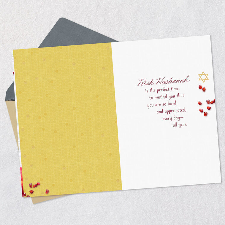 Hallmark Loved And Appreciated Rosh Hashanah Card For Friend