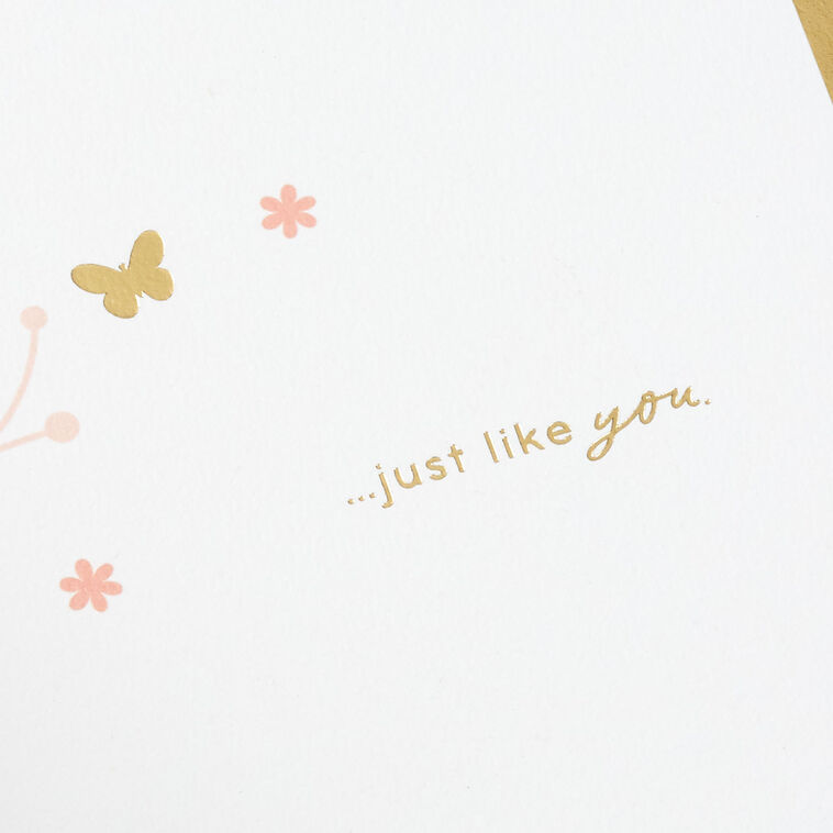 Hallmark Lovely Just Like You Hummingbird Pop-Up Birthday Card