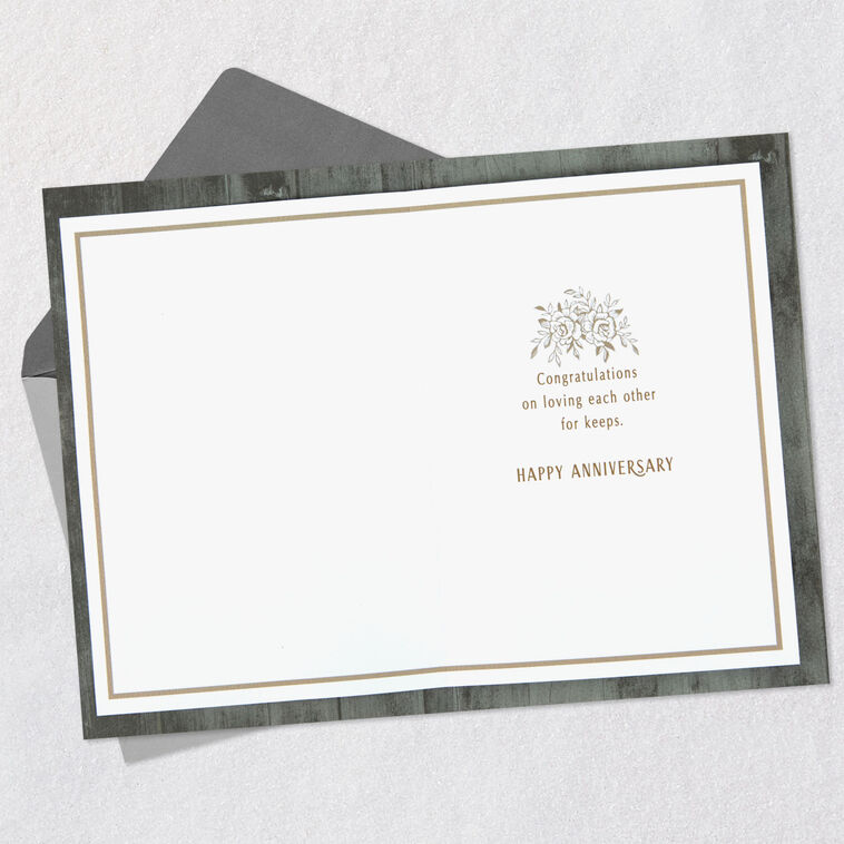 Hallmark Loving For Keeps Anniversary Card For Couple