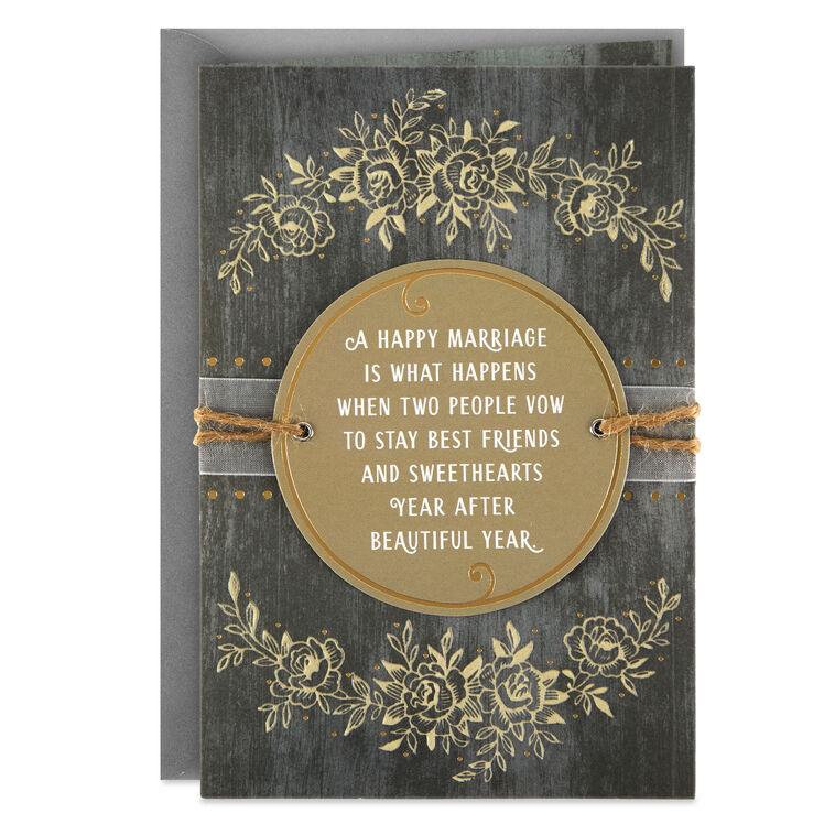 hallmark Loving for Keeps Anniversary Card for Couple