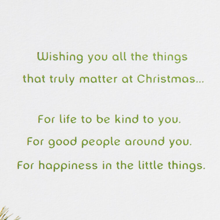 Hallmark Loving Wishes For You Christmas Card For Son
