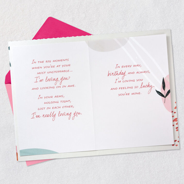 Hallmark Loving You In Every Way Birthday Card For Wife