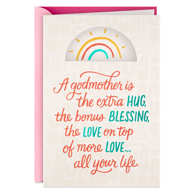 hallmark Lucky to Have You Birthday Card for Godmother