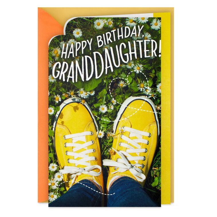 hallmark Lucky to Love You Birthday Card for Granddaughter