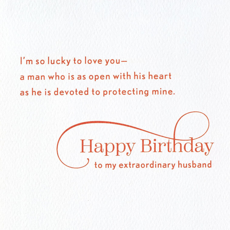 Hallmark Lucky To Love You Birthday Card For Husband