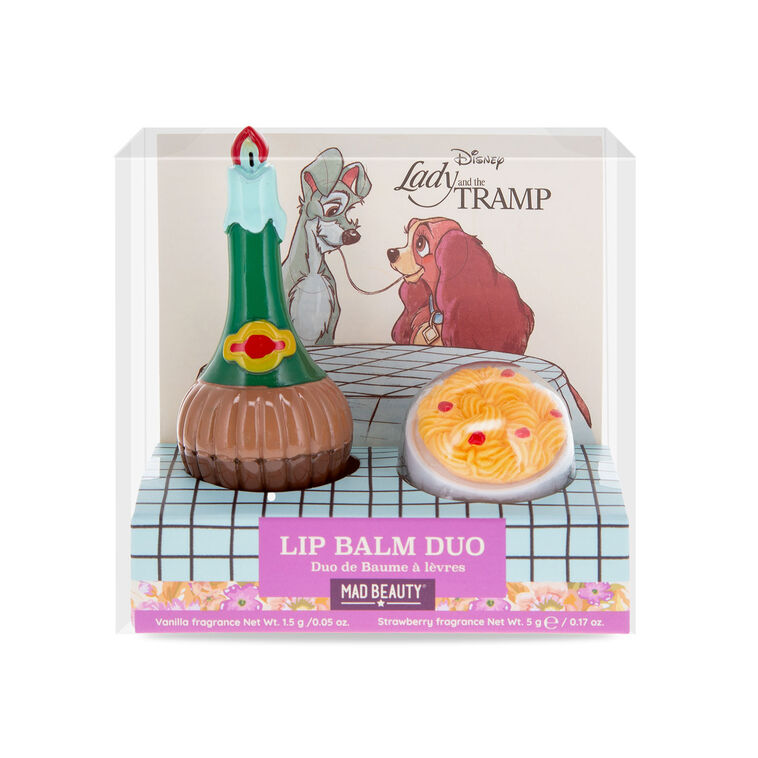 Hallmark Mad Beauty Disney Lady And The Tramp Lip Balm Duo