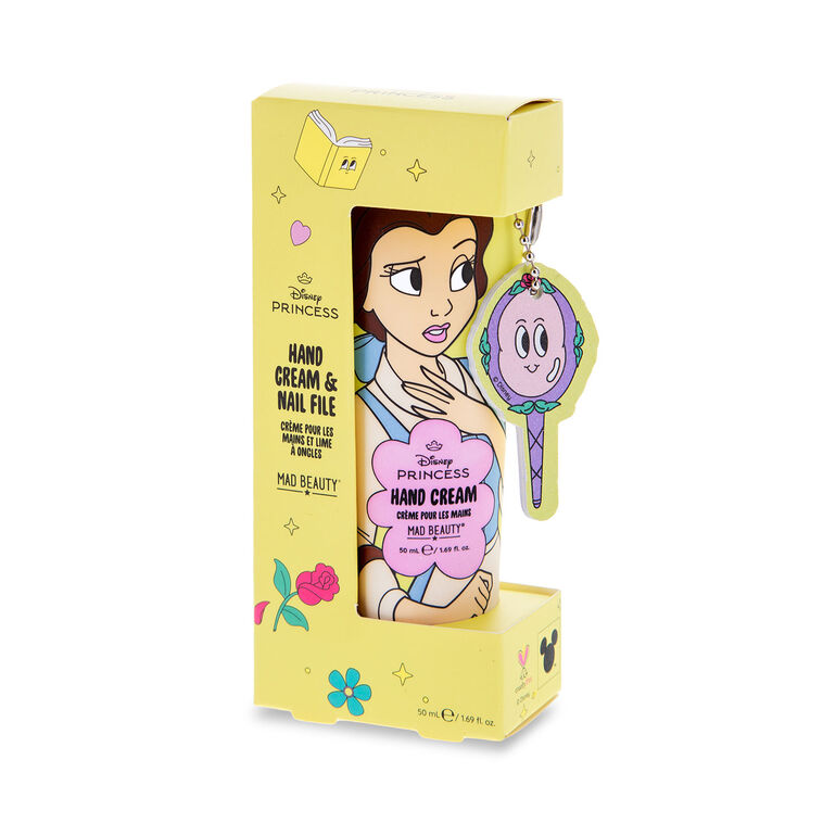 Hallmark Mad Beauty Disney Princess Belle Hand Cream With Nail File