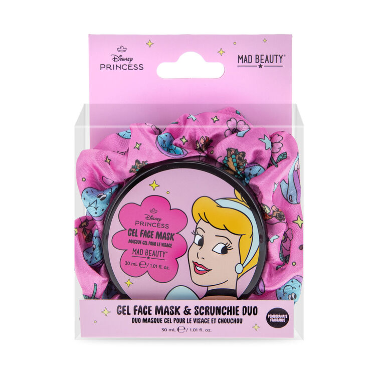 Hallmark Mad Beauty Disney Princess Cinderella Gel Face Mask And Scrunchie Set