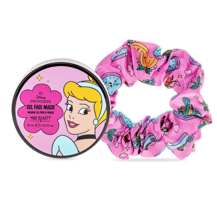 hallmark Mad Beauty Disney Princess Cinderella Gel Face Mask and Scrunchie Set