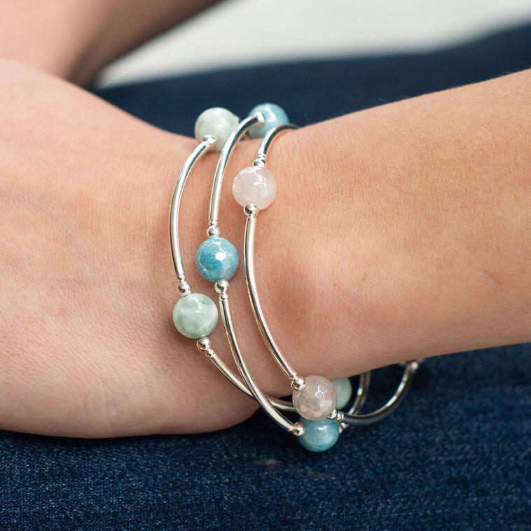 Hallmark Made As Intended Green Angelite Blessing Bracelet
