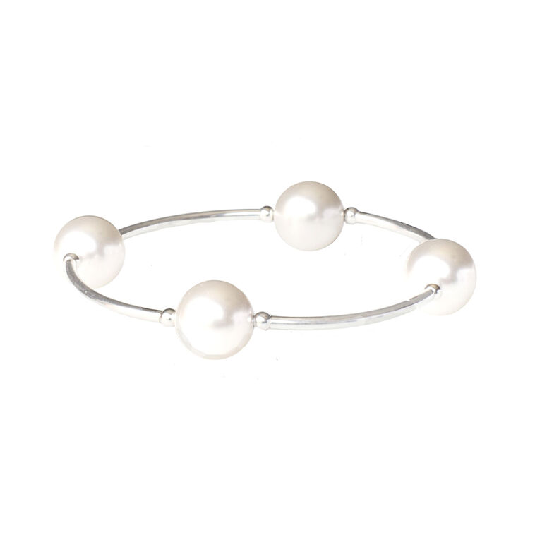 hallmark Made As Intended White Pearl Blessing Bracelet