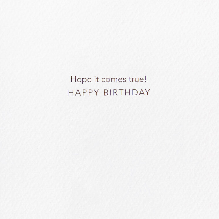 Hallmark Make A Wish Quilled Paper Handmade Birthday Card