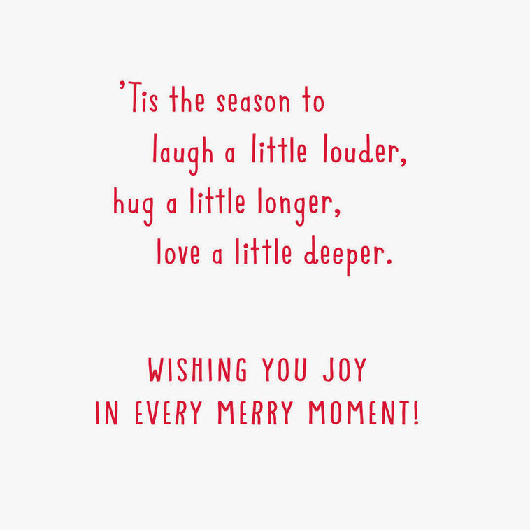 Hallmark Make It Merry Gift Card Greeting Christmas Card