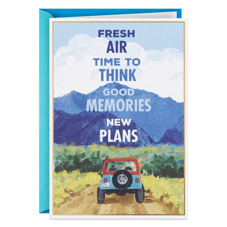 hallmark Make the Most of the Year Ahead Birthday Card