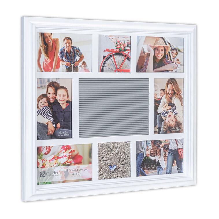 Hallmark Malden Photo Collage Letterboard White Picture Frame 18.5x16.5