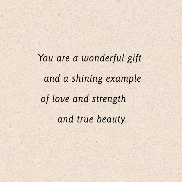 Hallmark Mama You Are A Wonderful Shining Example Birthday Card