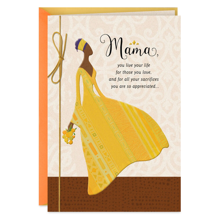 hallmark Mama You Are a Wonderful Shining Example Birthday Card