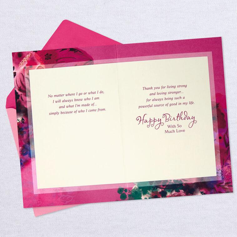 Hallmark Mama Your Love Gives Me Roots Birthday Card For Mom