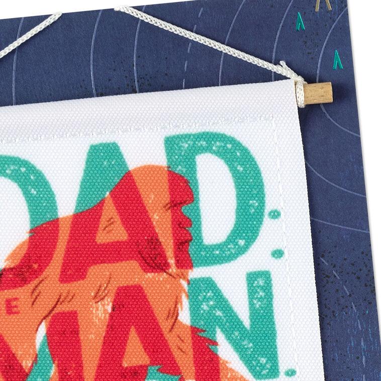 Hallmark Man Myth And Legend Funny Father's Day Card With Removable Banner