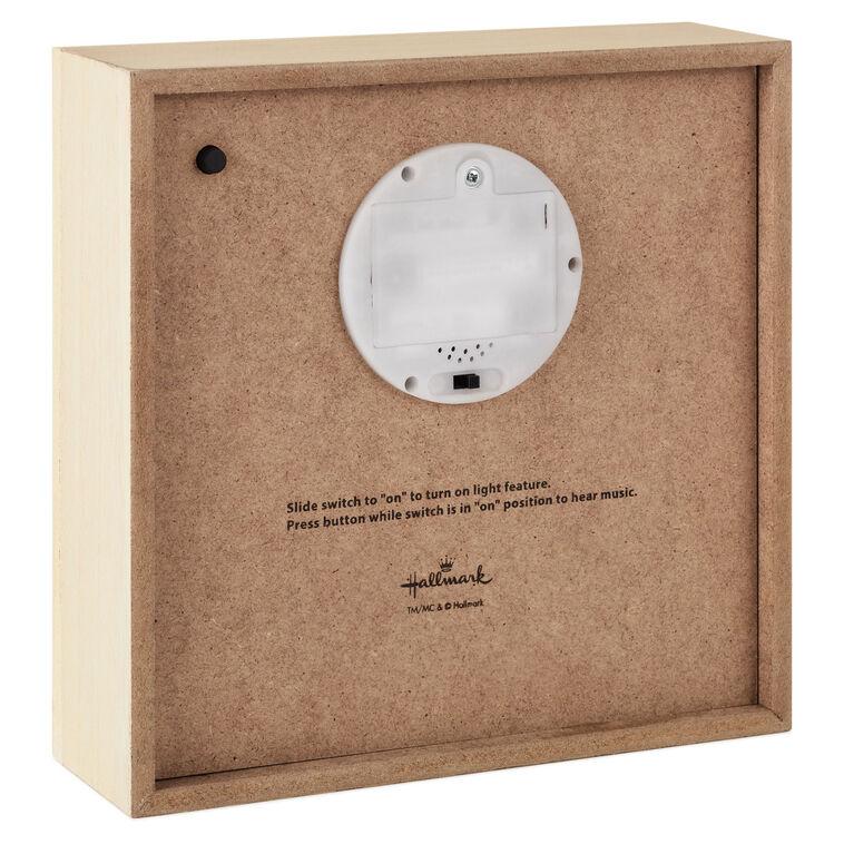 Hallmark Manger Scene Musical Shadow Box With Light 7x7