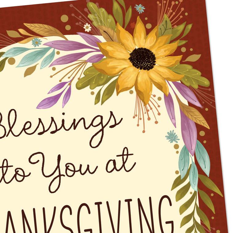 Hallmark Many Reasons To Be Thankful Thanksgiving Cards Pack Of 6