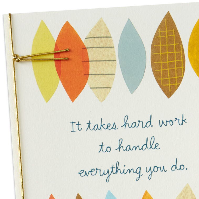 Hallmark Many Things To Many People Boss's Day Card