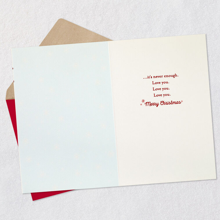 Hallmark Many Times Many Ways Christmas Card For Daughter