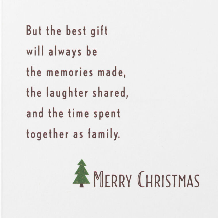 Hallmark Many Wonderful Gifts Christmas Card For Brother And Family