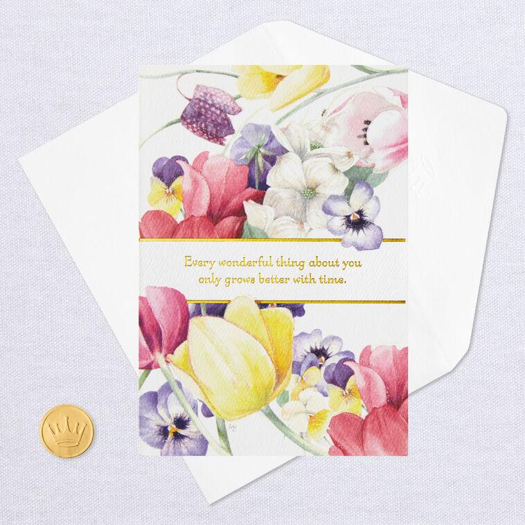 Hallmark Marjolein Bastin Better With Time Birthday Card For Her