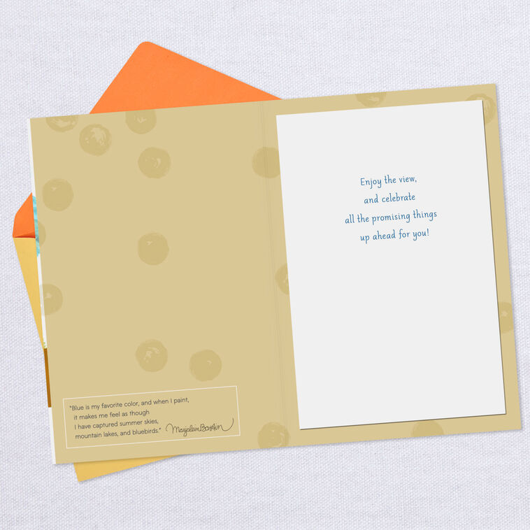 Hallmark Marjolein Bastin Blue Skies Of Possibility Birthday Card