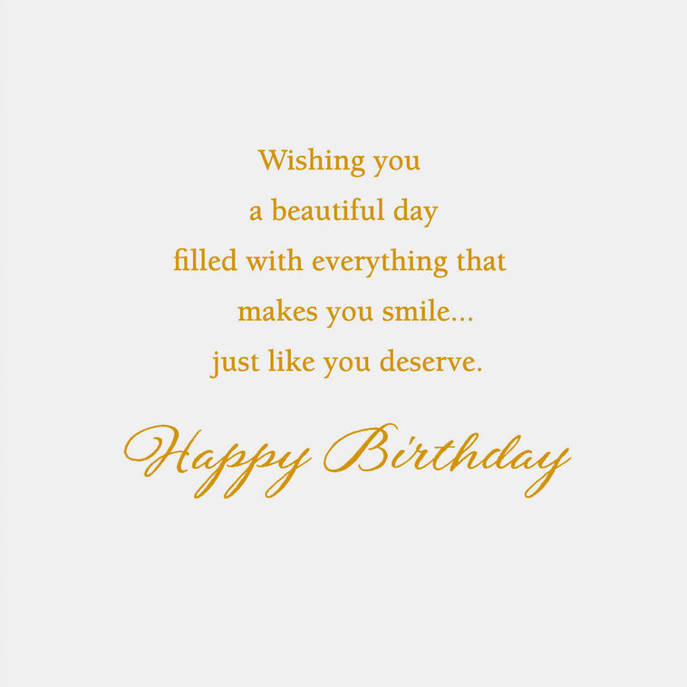 Hallmark Marjolein Bastin Bunny And Flowers Birthday Card