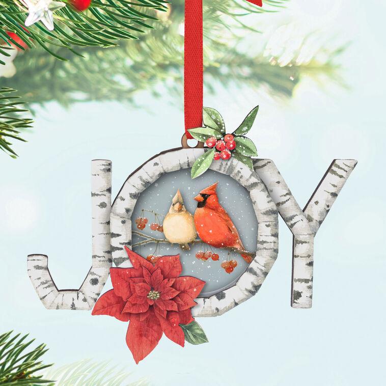 Hallmark Marjolein Bastin Charming Cardinals Papercraft Ornament