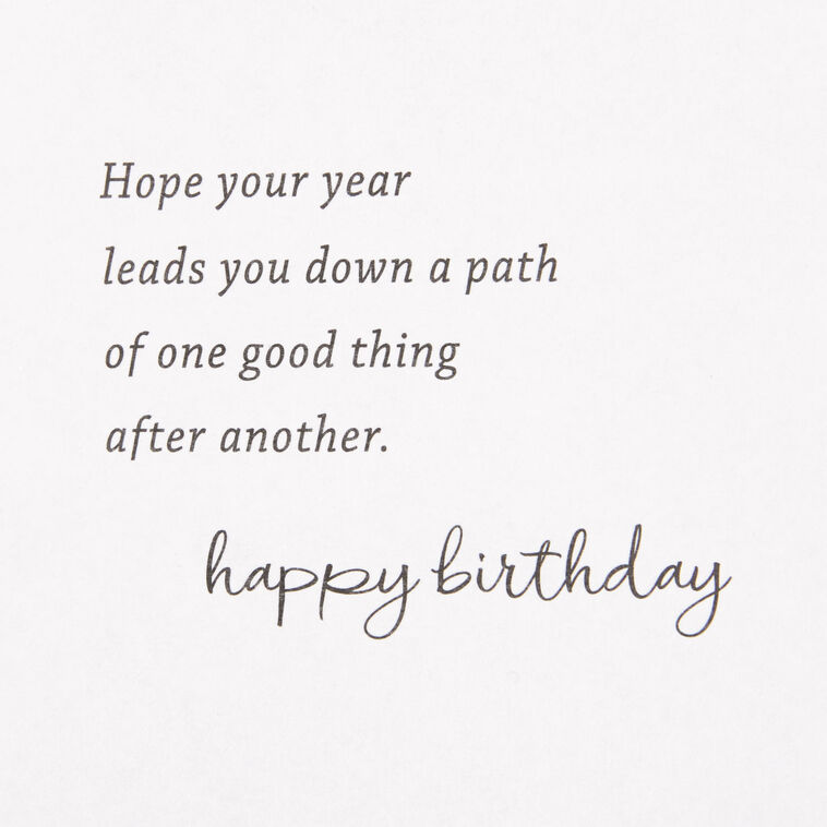 Hallmark Marjolein Bastin Discover Good Things Birthday Card