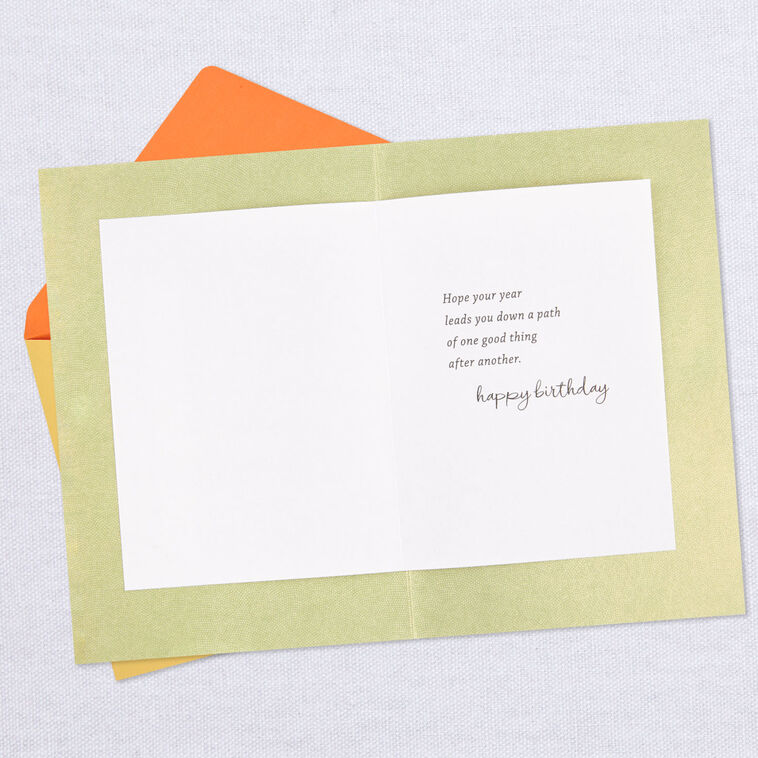Hallmark Marjolein Bastin Discover Good Things Birthday Card