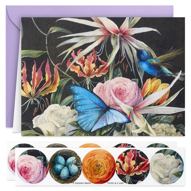 Hallmark Marjolein Bastin Elegant Florals Blank Notes Pack Of 10