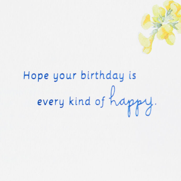 Hallmark Marjolein Bastin Every Kind Of Happy Birthday Card For Her