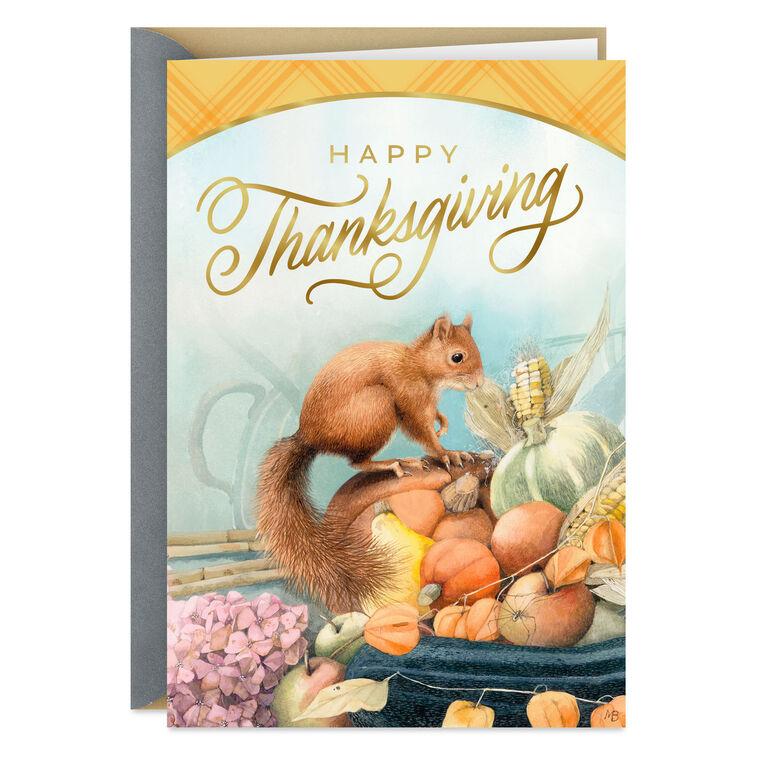 hallmark Marjolein Bastin Feelings of Gratefulness Thanksgiving Card