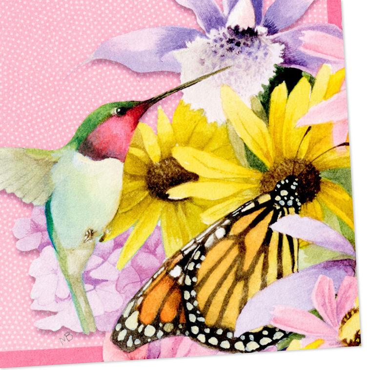 Hallmark Marjolein Bastin Hummingbird And Butterfly Boxed Blank Notes Pack Of 20
