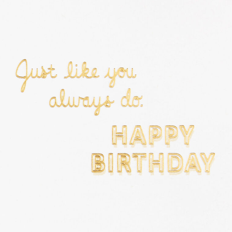 Hallmark Marjolein Bastin It's Your Day To Shine Birthday Card