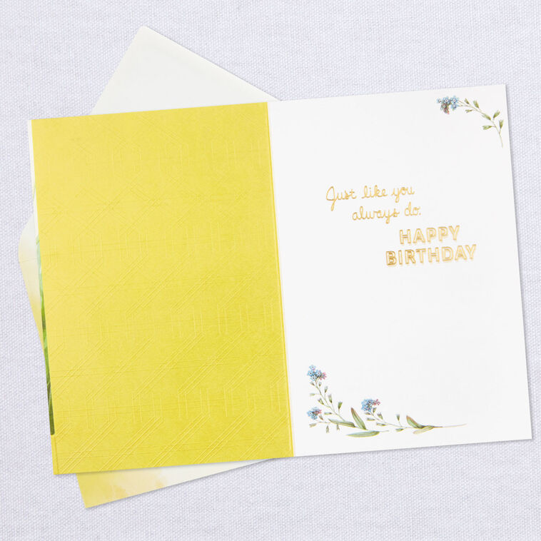 Hallmark Marjolein Bastin It's Your Day To Shine Birthday Card