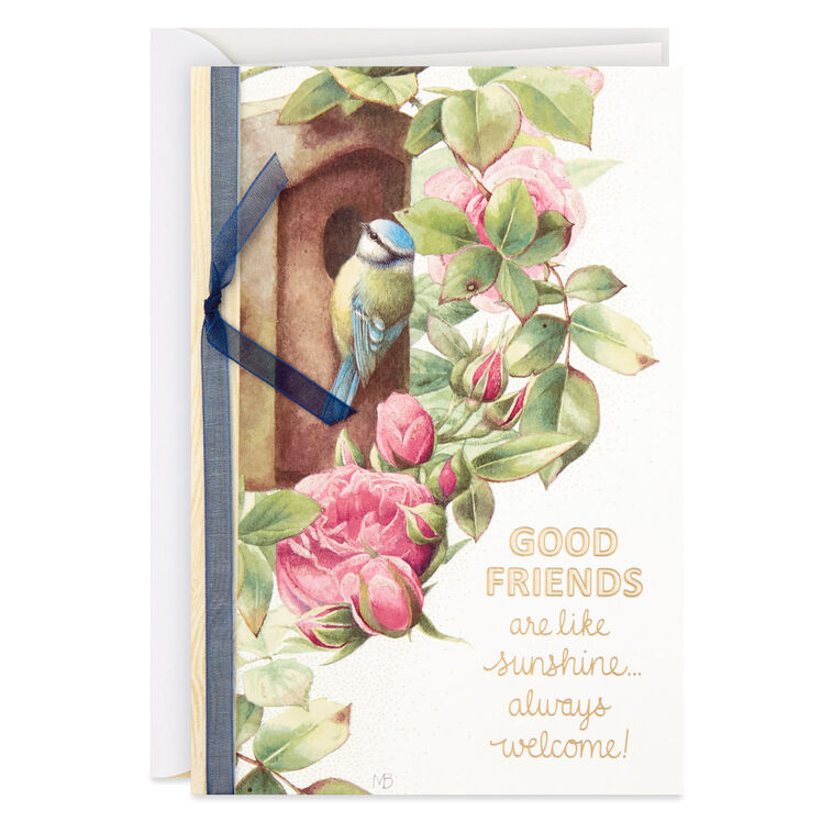 hallmark Marjolein Bastin Like Sunshine Friendship Card