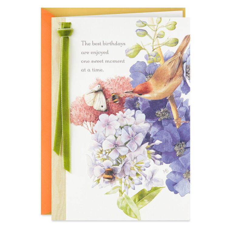 hallmark Marjolein Bastin Sweet Moments Birthday Card