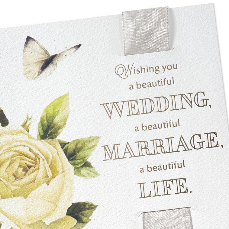 Hallmark Marjolein Bastin Wishing You All The Blessings Wedding Card