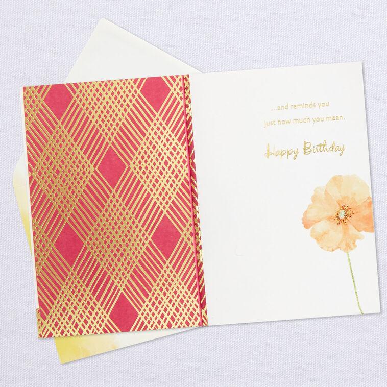 Hallmark Marjolein Bastin Wishing You Happiness That Blooms Birthday Card