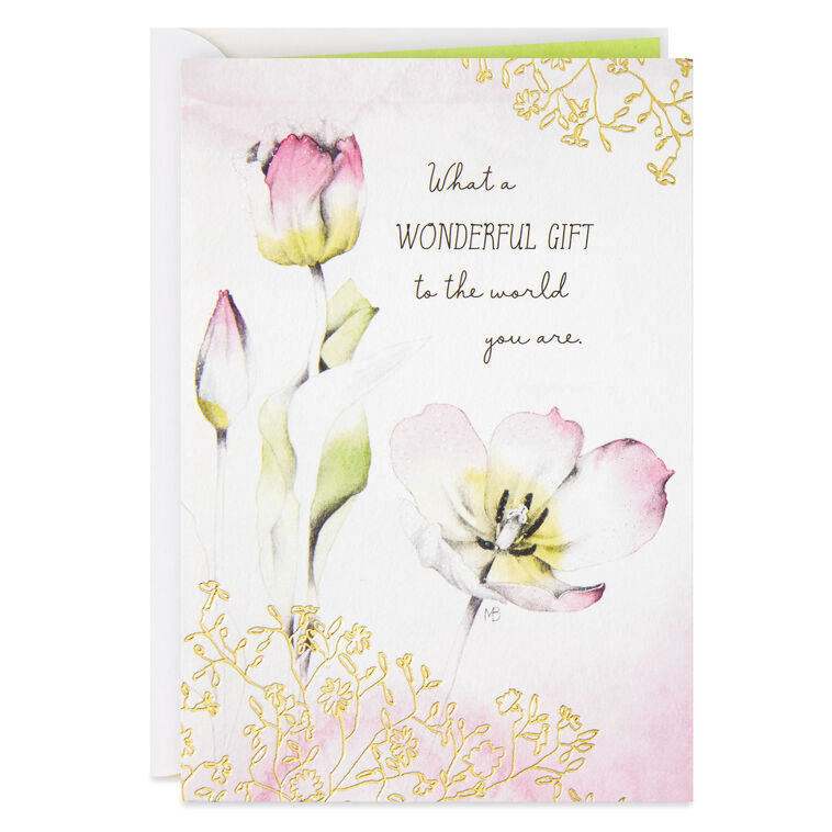 hallmark Marjolein Bastin Wonderful Gift Birthday Card
