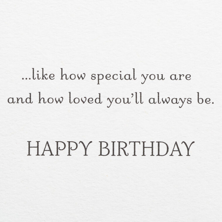 Hallmark Marjolein Bastin You Are So Special Birthday Card